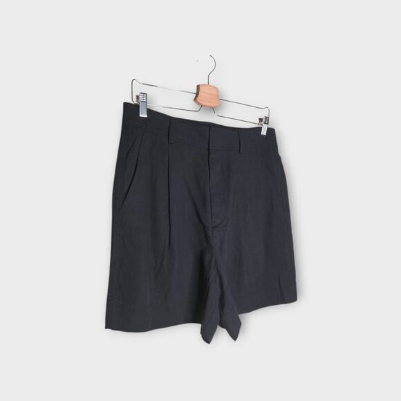 NEW Everlane Womens The Way High Drape Short Black Sz 10 Capsule - Picture 3 of 8
